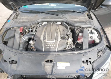 2014 Audi A8 L 4.0T из США, поврежденный, VIN WAUR2AFD0EN007281